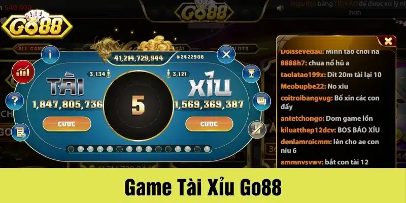 Tài Xỉu Go88 – Trải Nghiệm Game Giải Trí Đỉnh Cao Mới Lạ 1 Giới thiệu tổng quan về game Tài xỉu Go88